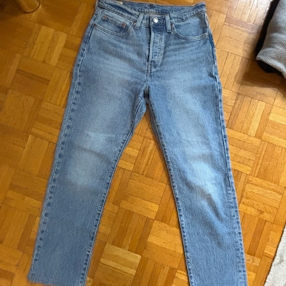 Levi's 501 classic fit denim jeans